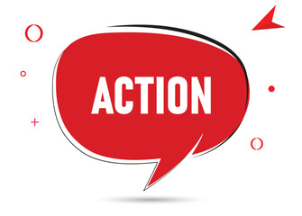 Action speech bubble text. Hi There on bright color for Sticker, Banner and Poster. vector illustration.