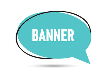 Banner speech bubble text. Hi There on bright color for Sticker, Banner and Poster. vector illustration.