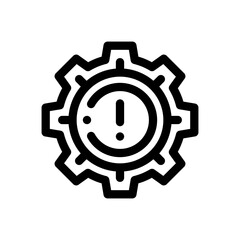 problem line icon