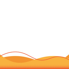 Wave Halftone Footer