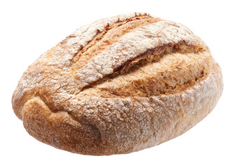 Sourdough bread isolated