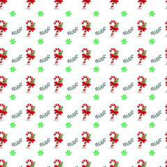 Free vector flat  seamless pattern with flowers .