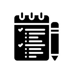 write glyph icon