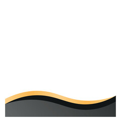 Business Wave Footer