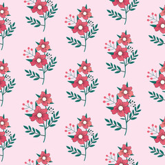 flower  pattern vector design. pattern background design