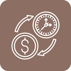 Time Is Money Icon
