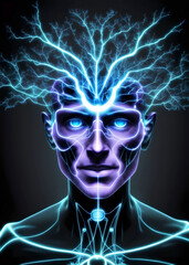 Fototapeta premium Futur 58 IA