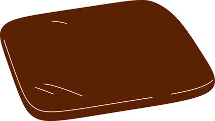 Wooden Rectangle Food Stand