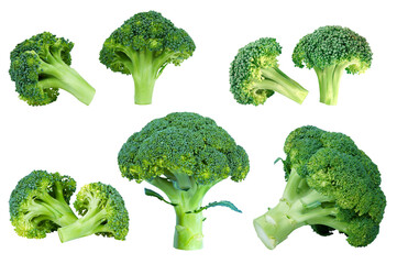 Broccoli isolated on transparent with png