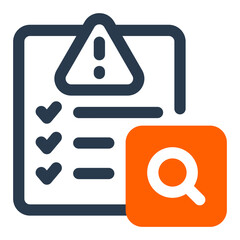 Risk Assessment Threat Evaluation Icon