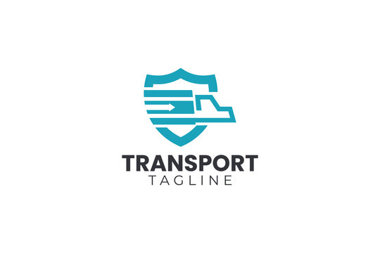 Transport logo and vector template