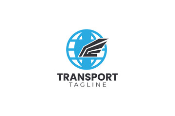 Transport logo and vector template