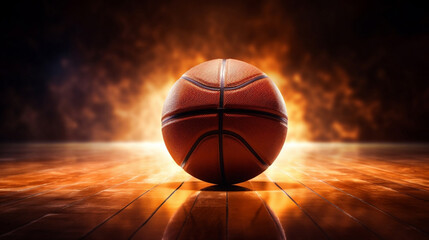Basketball orange court ball sports game