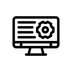 engineering line icon