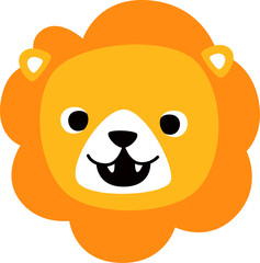 Lion Face Icon