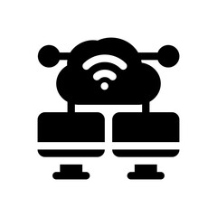 network glyph icon