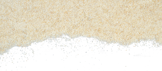 beach sand border isolated element