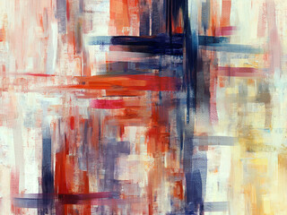 Expressive artwork with abstract paint strokes, oil painting on canvas, artistic texture