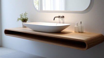 Sinks minimalist bathroom vanity