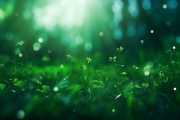 Bokeh Green Dreams