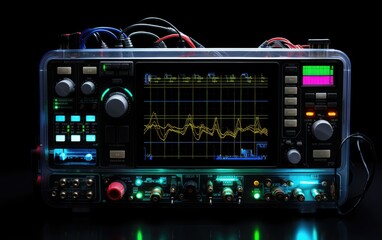 Displaying Electronic Waveforms Equip Oscilloscope
