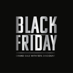 Black friday sale banner vector template 03