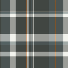 Pattern textile texture of tartan fabric background with a seamless vector check plaid.