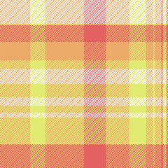 Textile check tartan of plaid fabric seamless with a pattern vector background texture.