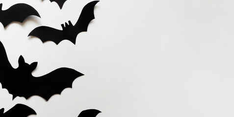 png isolated on transparent background halloween decorations paper bats halloween party gree