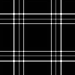 Check background pattern of tartan seamless vector with a texture plaid textile fabric.