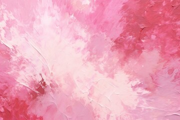 Obraz na płótnie Canvas painterly pink mottled background. Generative AI