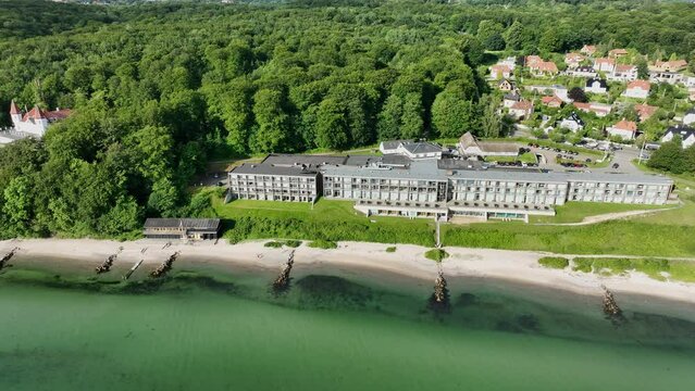 Hotel Helnan Marselis along the Marselisborg beach in Aarhus Denmark