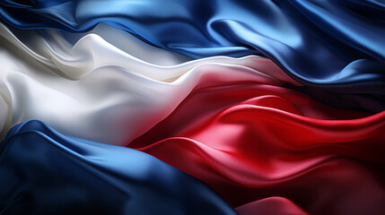 Flag of France. French flag. Tricolor, blue white red, flag colors. French patriotism