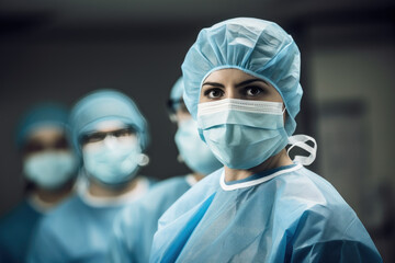 Surgical Team Prepared for Critical Procedure