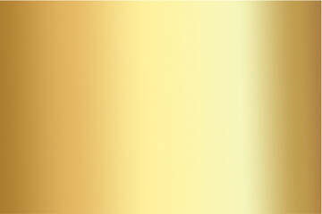 Vector gold gradient color background with shiny and smooth texture for metallic graphic design element  - obrazy, fototapety, plakaty