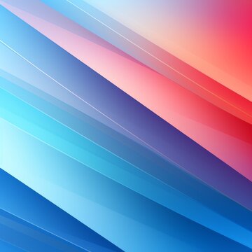 Abstract Diagonal Gradient Lines