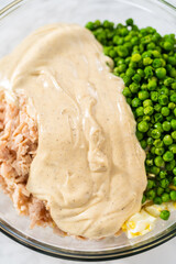 Macaroni Salad with Chicken