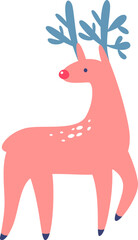 Hand Drawn Deer