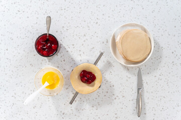 Sweet Cherry Empanadas in Air Fryer