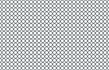 Black chrome Steel Grille seamless structure. White background Vector illustration.