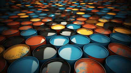 Petroleum barrel background