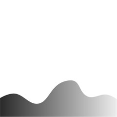 Black And White Gradient Corner For Business