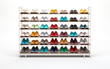 Store Shoe Display Rack