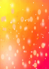 Red bokeh vertical background with copy space for text or image, Usable for banner, poster, Ad, events, party, sale, celebrations, and various design works