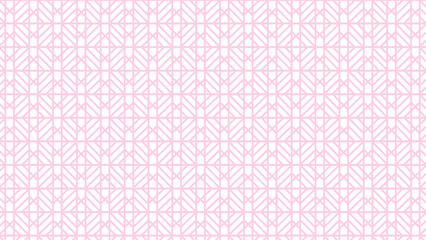 Abstract geometric pink and white background