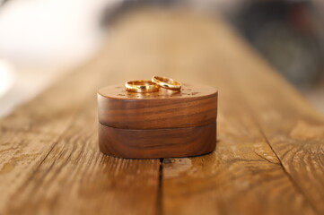 mariage, alliance, préparation, bois, rose, love,