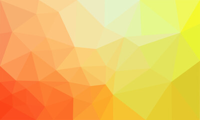 Obraz premium Yellow Orange Background with triangle square geometric pattern.bright poly abstract background texture. 