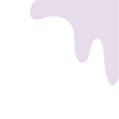 Wave Corner Border Pastel Color Element