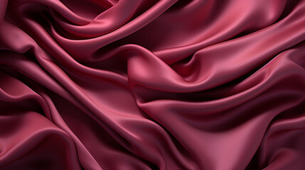 Obraz premium red satin background HD 8K wallpaper Stock Photographic Image