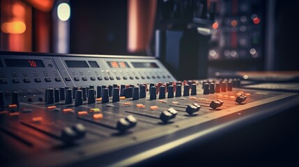 audio mixer, music equipment, recording